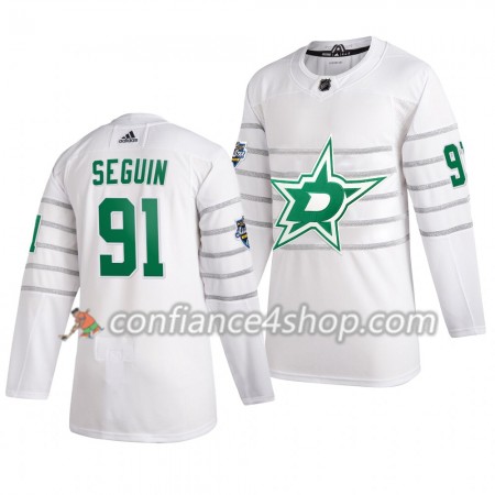 Adidas Maillot de Hockey Dallas Stars Tyler Seguin 91 Blanc 2020 NHL All-Star Authentic - Homme